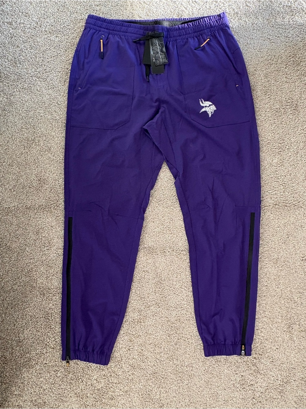 Men's Vikings Athletic Jogger Pants - Vikings Logo